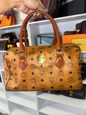 MCM Visetos Duffle Bag